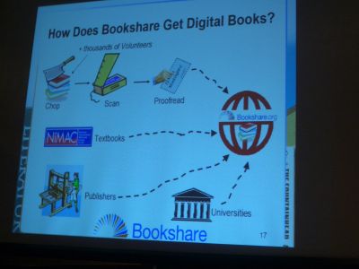 Bookshareの発表