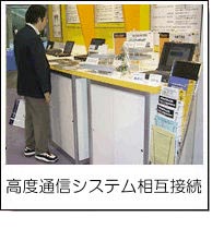 高度通信システム相互接続の写真